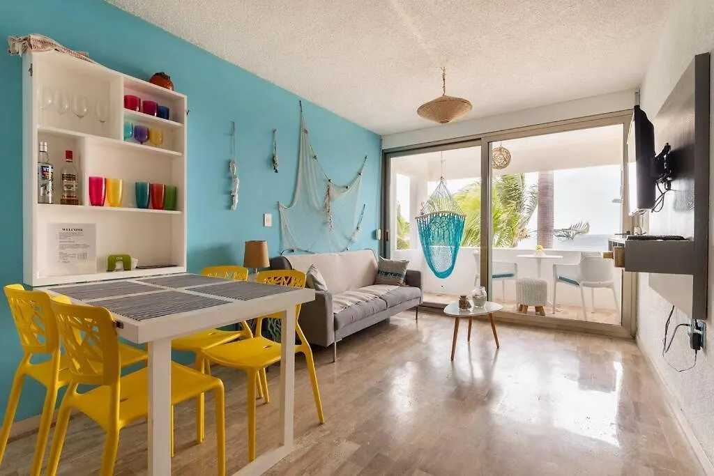 Apartamento Departamento frente al Mar - Kiara Cancún